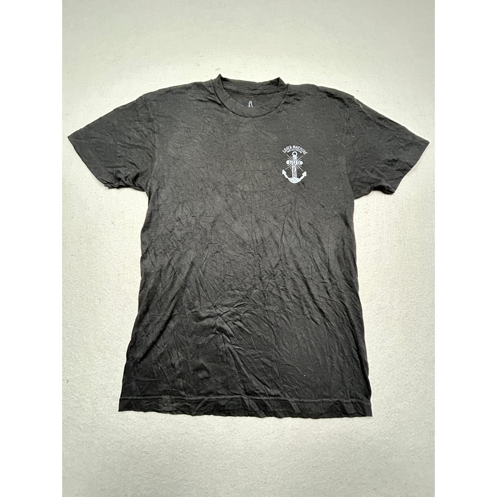 Loser Machine T-Shirt Cotton Black Graphic Medium Mens